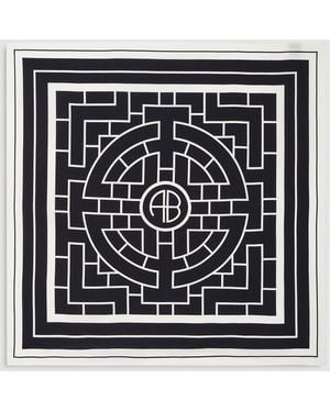 Anine Bing York Scarf Ab - Black