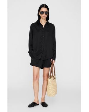 Anine Bing Essie Shirt - Black