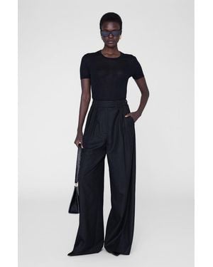 Anine Bing Lou Trouser - Black