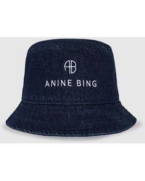Anine Bing Nicks Bucket Hat - Blue