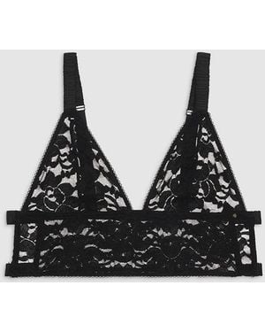 Anine Bing Violet Bralette - Black
