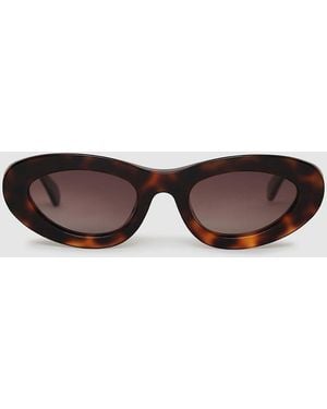 Anine Bing Roma Sunglasses - Brown