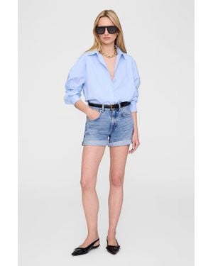 Anine Bing Heath Short - Blue