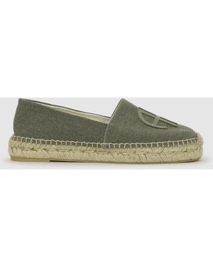 Anine Bing Paloma Espadrilles - Green