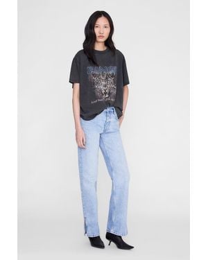 Anine Bing Cade Tee Leo Muse - Blue