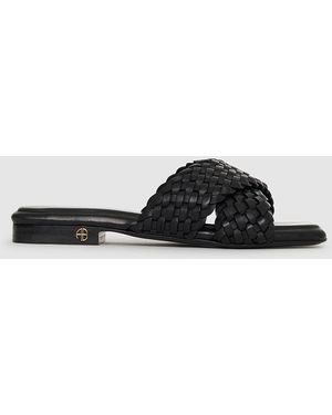 Anine Bing Ria Slides Braided - Multicolor