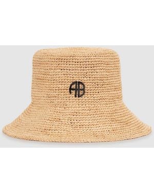 Anine Bing Cabana Bucket Hat - Natural
