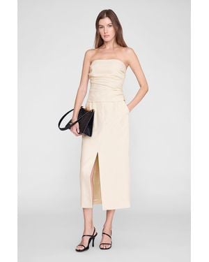 Anine Bing Meredith Skirt - Natural