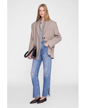 Anine Bing Quinn Blazer - Blue