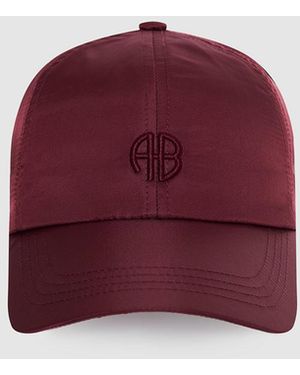 Anine Bing Jeremy Baseball Cap Ab Nylon - Red