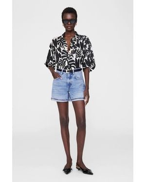Anine Bing Tristan Shirt - Blue