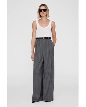 Anine Bing Lou Trouser - Gray