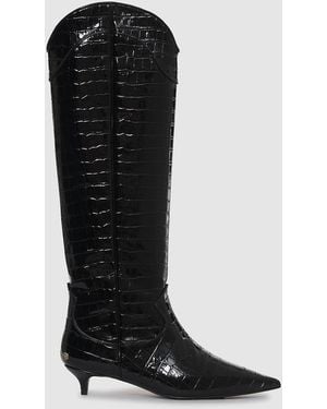 Anine Bing Tall Rae Boots - Black