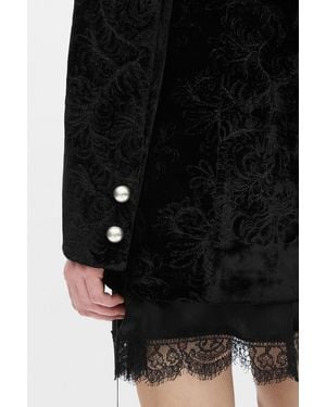 Ann Demeulemeester Yana Marsina Jacket - Black