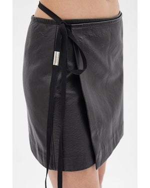 Ann Demeulemeester Jolien Mini Skirt - Grey