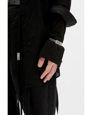 Ann Demeulemeester Mark High Comfort Shirt - Black