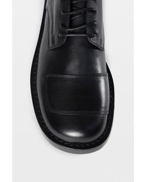 Ann Demeulemeester Alert Derby Shoes - Black
