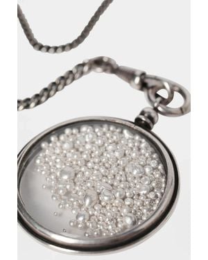 Ann Demeulemeester Elsu Medallion Necklace - Metallic