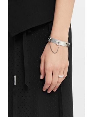 Ann Demeulemeester Vasti Minimalistic Squared Ring - Black