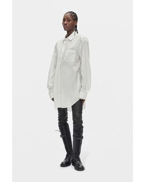 Ann Demeulemeester Elisabeth Long High Comfort Shirt - White