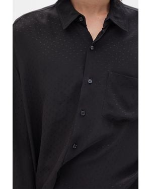 Ann Demeulemeester Mark High Comfort Shirt - Black