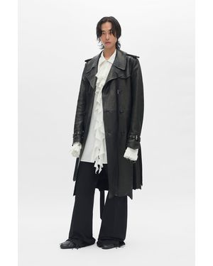 Ann Demeulemeester Leek Relaxed Bootcut Trousers - Blue