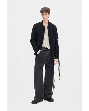 Ann Demeulemeester Dries Standard Bomber - Blue