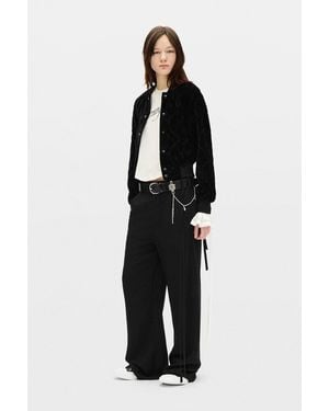 Ann Demeulemeester Nevi Lounge Trousers - Black
