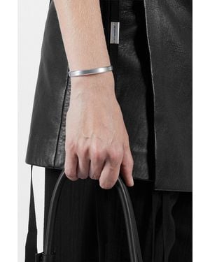 Ann Demeulemeester Rein Minimalistic Squared Bracelet - Black