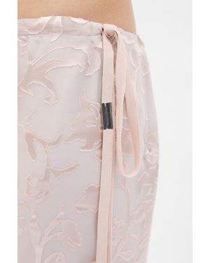 Ann Demeulemeester Eveline Long Bias Skirt - Pink