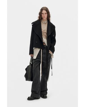 Ann Demeulemeester Kristel 5-Pockets High Comfort Trousers - Black