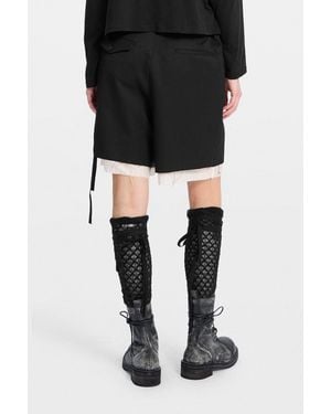 Ann Demeulemeester Aric Engineer Biker Ankle Boots - Black
