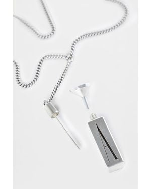 Ann Demeulemeester Paulu Perfume Pendant Necklace - Multicolour