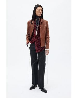 Ann Demeulemeester Andre Classic Shirt - Red
