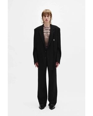Ann Demeulemeester Anthoon High Comfort Tailored Blazer - Black