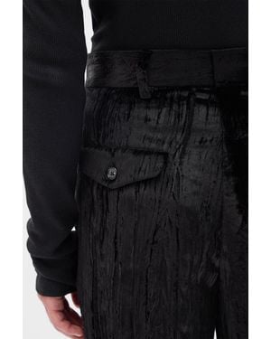 Ann Demeulemeester Leon Comfort Fit Trousers - Black