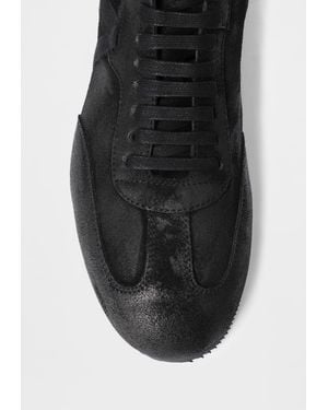 Ann Demeulemeester Fides High-Top Boxing Trainers - Black