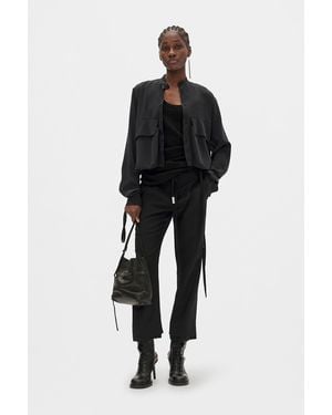 Ann Demeulemeester Rael Cigarette Pants - Black