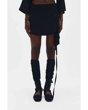 Ann Demeulemeester Paloma Ballerina With Satin Band - Blue