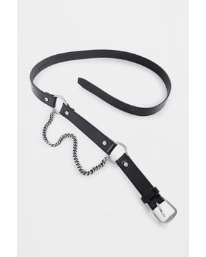 Ann Demeulemeester Dine Belt - Black