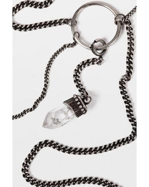 Ann Demeulemeester Adeline Body Chain Necklace - Black