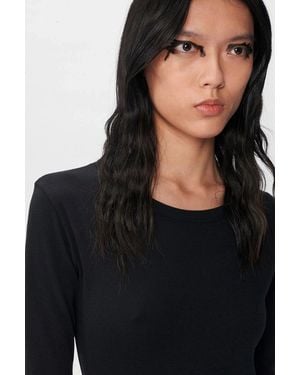 Ann Demeulemeester Jesse Long Sleeve X-Long Flared Dress - Black