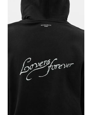 Ann Demeulemeester Bardi Comfort Hoodie Sweatshirt - Black