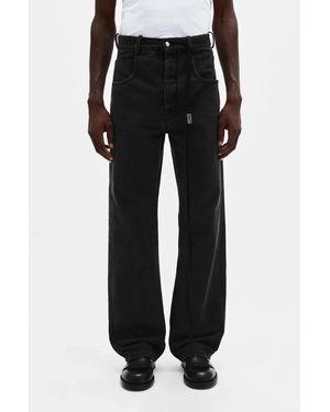 Ann Demeulemeester Five Pockets High Comfort Trousers - Black