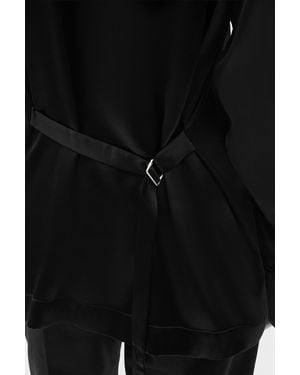 Ann Demeulemeester Coby Relaxed Lounge Shirt - Black