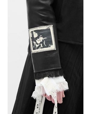 Ann Demeulemeester Sandor Shirt Collar Zipped Caban - Black