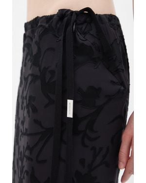 Ann Demeulemeester Eveline Long Bias Skirt - Black