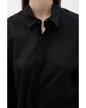 Ann Demeulemeester Elisabeth Long High Comfort Shirt - Black