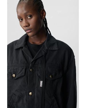 Ann Demeulemeester Marthe Five Pockets High Comfort Blouson - Black