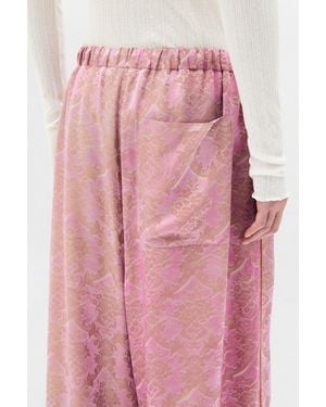Ann Demeulemeester Albertus Relaxed Lounge Trousers - Pink